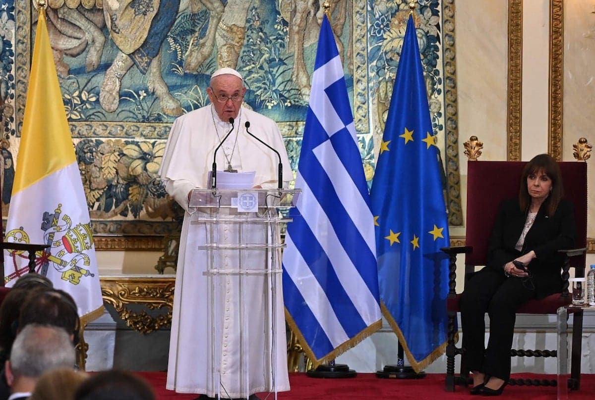 El Papa Francisco en Grecia / Foto: Vatican News