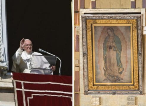 El Papa Francisco grita con alegría: "¡Viva la Virgen de Guadalupe!”