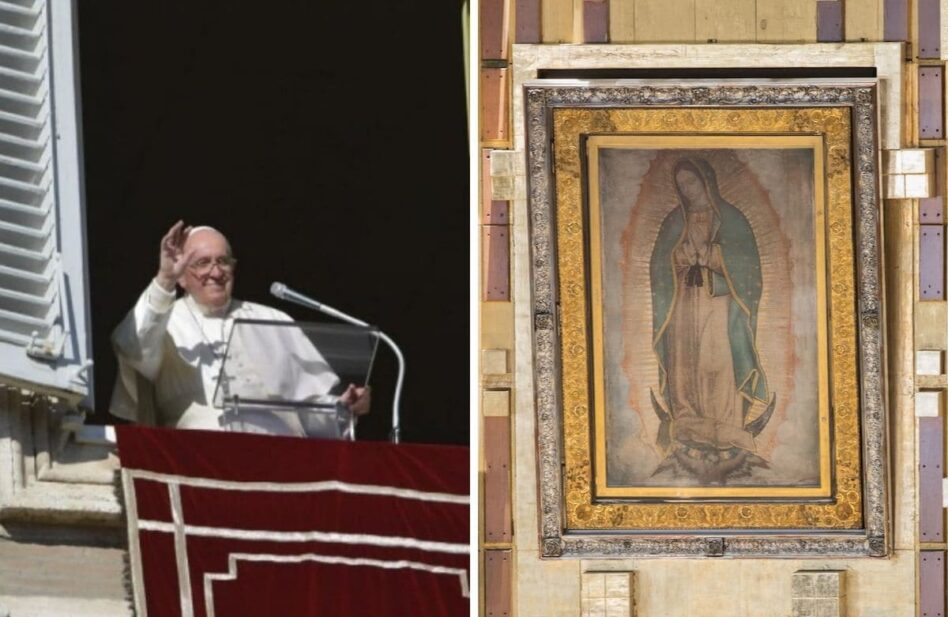 El Papa Francisco grita con alegría: "¡Viva la Virgen de Guadalupe!”