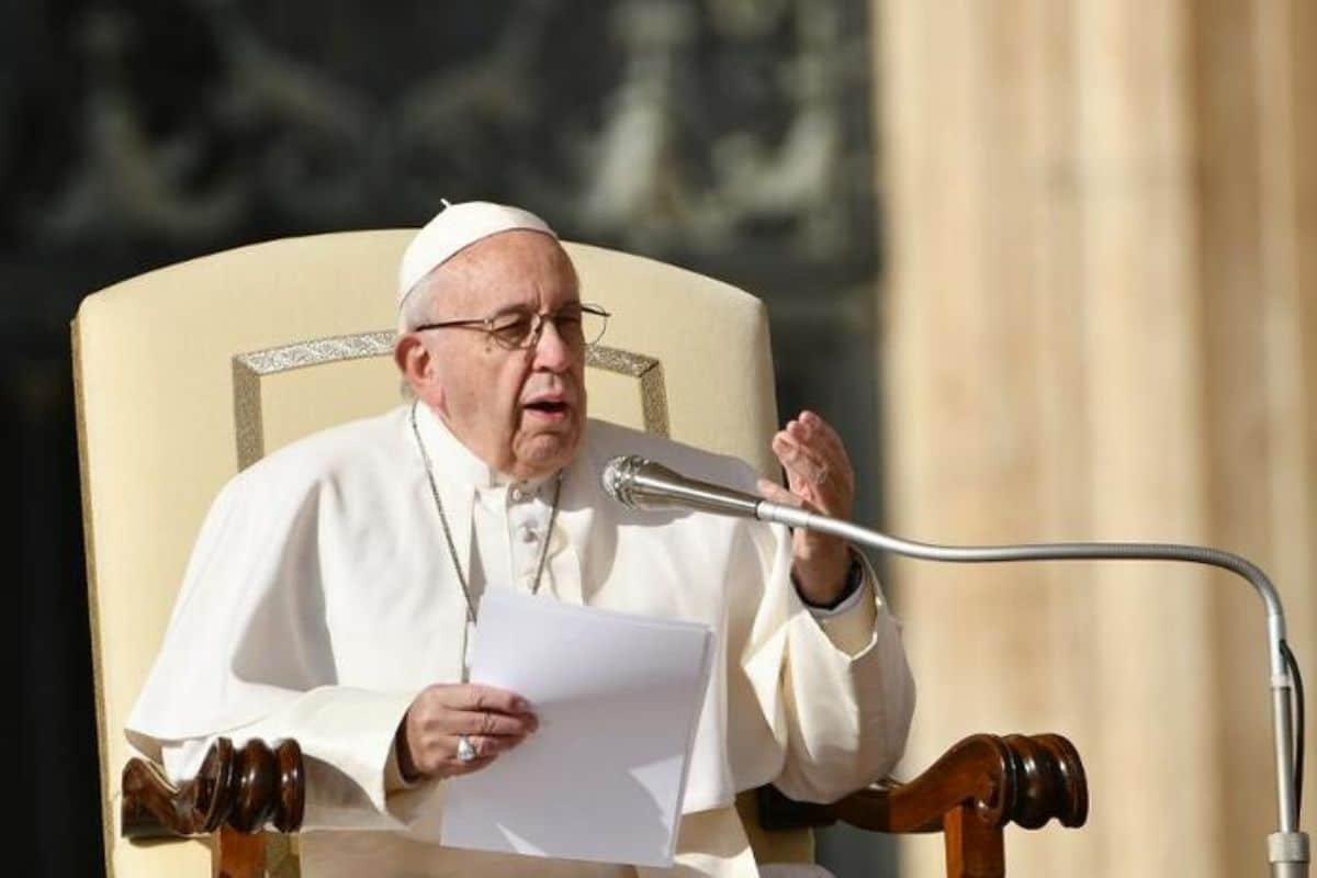 En su primera Misa de 2022, el Papa reflexionó sobre la Madre de Dios.