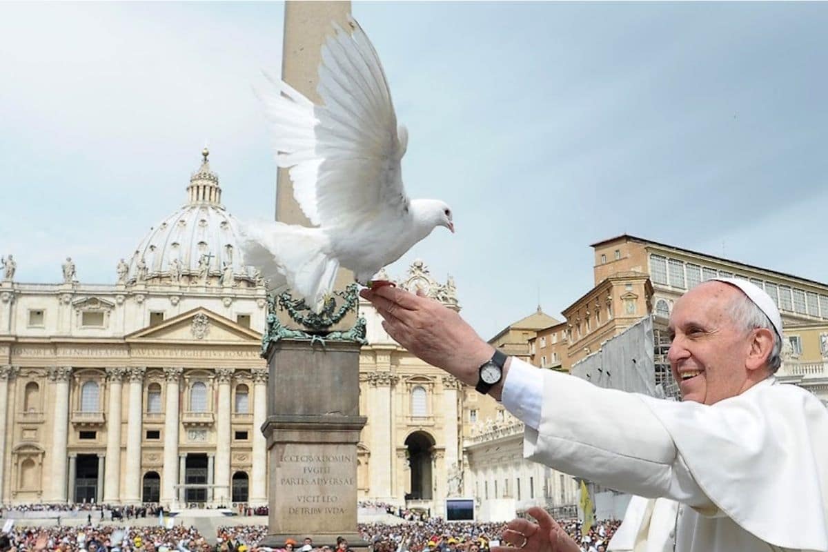 En la 55 Jornada Mundial de la paz, el Papa Francisco propone 3 instrumentos de pacificación social. Foto: Especial.
