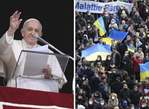 El Papa Francisco llama al presidente de Ucrania