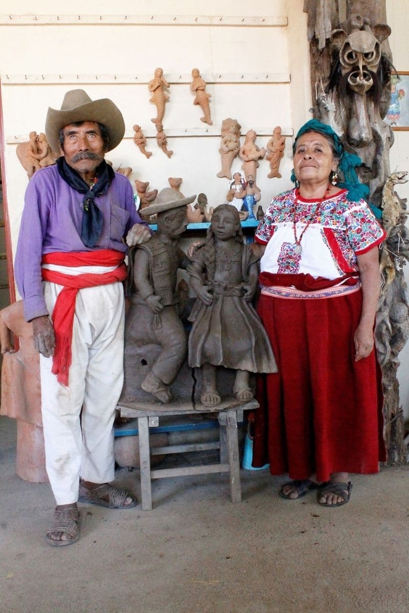 Don José y su esposa Santa Reyna. Foto: Facebook José García Antonio.