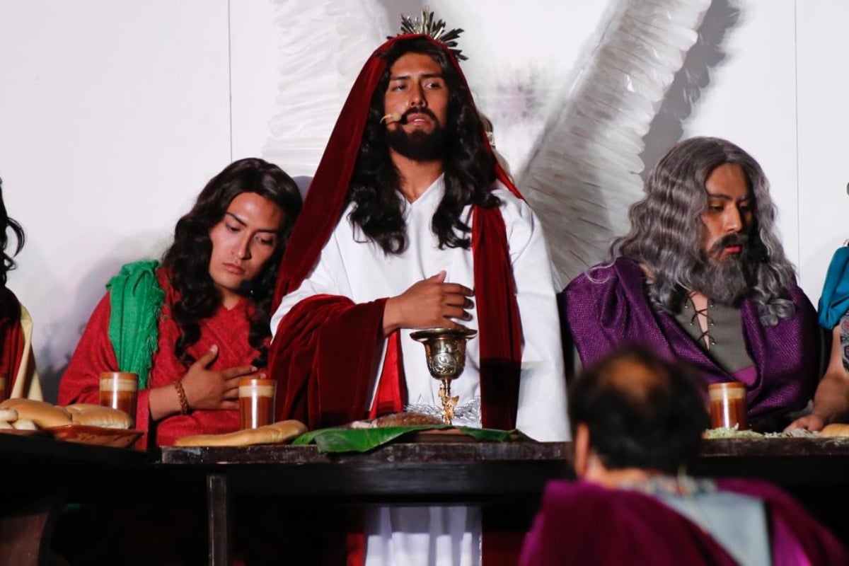 Axel González, él es el Cristo de Iztapalapa 2022 y así se preparó