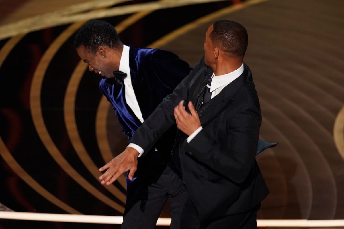 Chris Rock y Will Smith tuvieron un altercado en los premios Oscar.