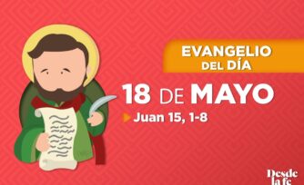 Evangelio del día y reflexión breve - 18 de mayo de 2022