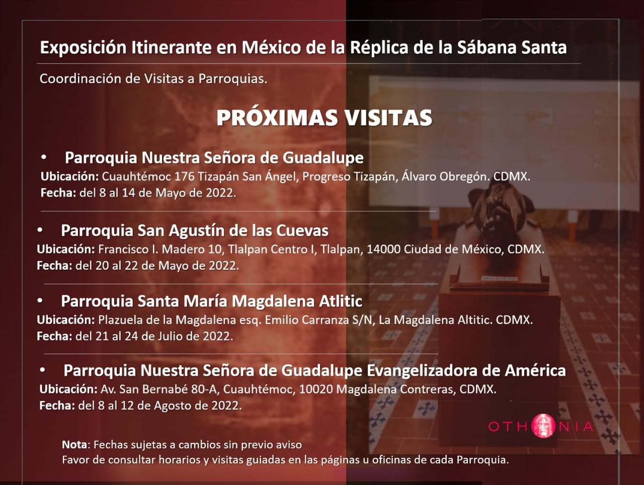 Arquidiócesis Primada de México.