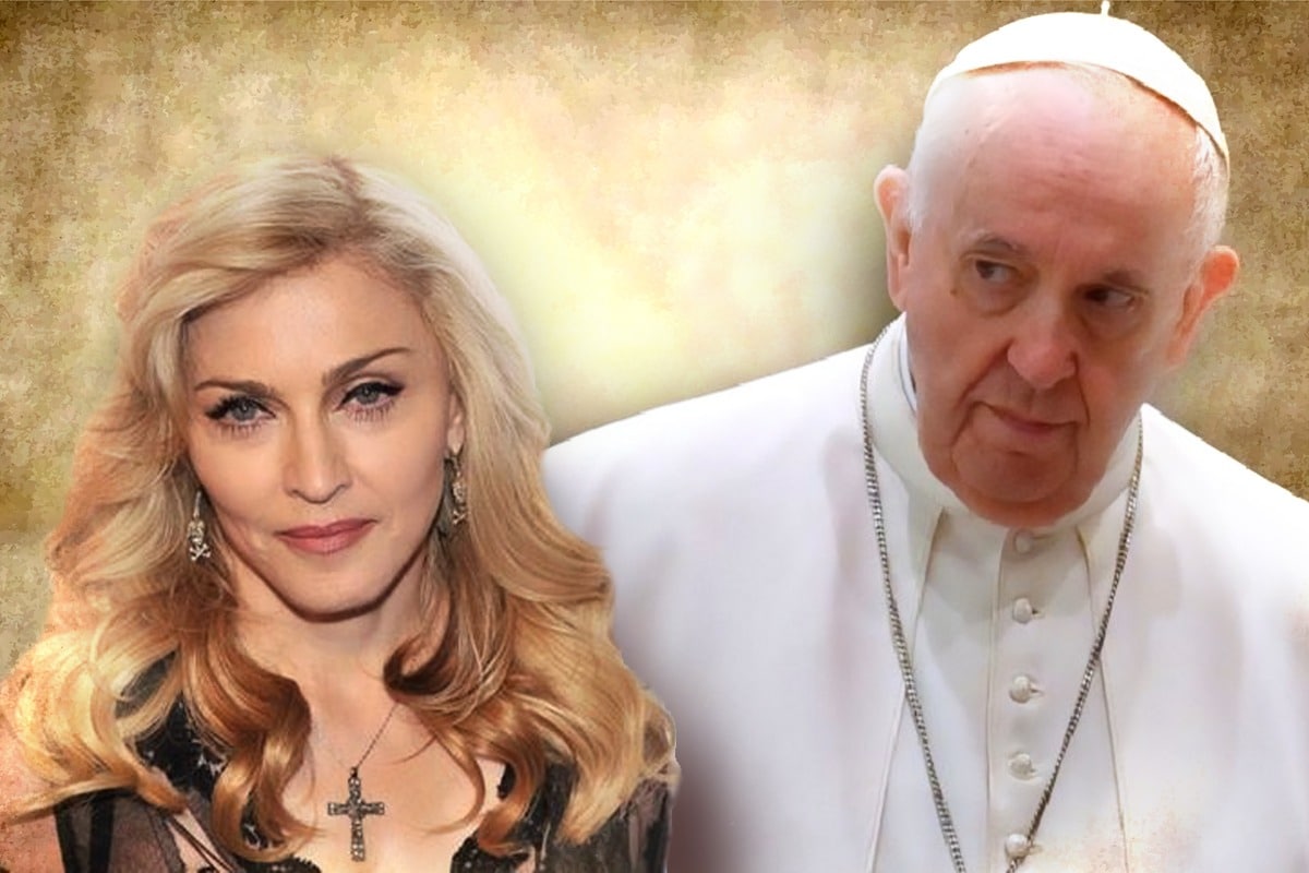 Madonna pide audiencia con el Papa Francisco.