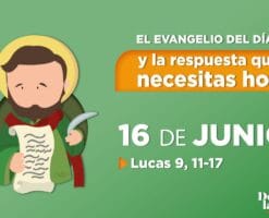 Evangelio del día y reflexión breve - 16 de junio de 2022