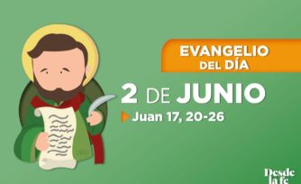 Evangelio del día y reflexión breve - 2 de junio de 2022
