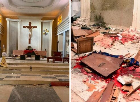 'Esperábamos nuestro turno para morir': sobreviviente de ataque a iglesia