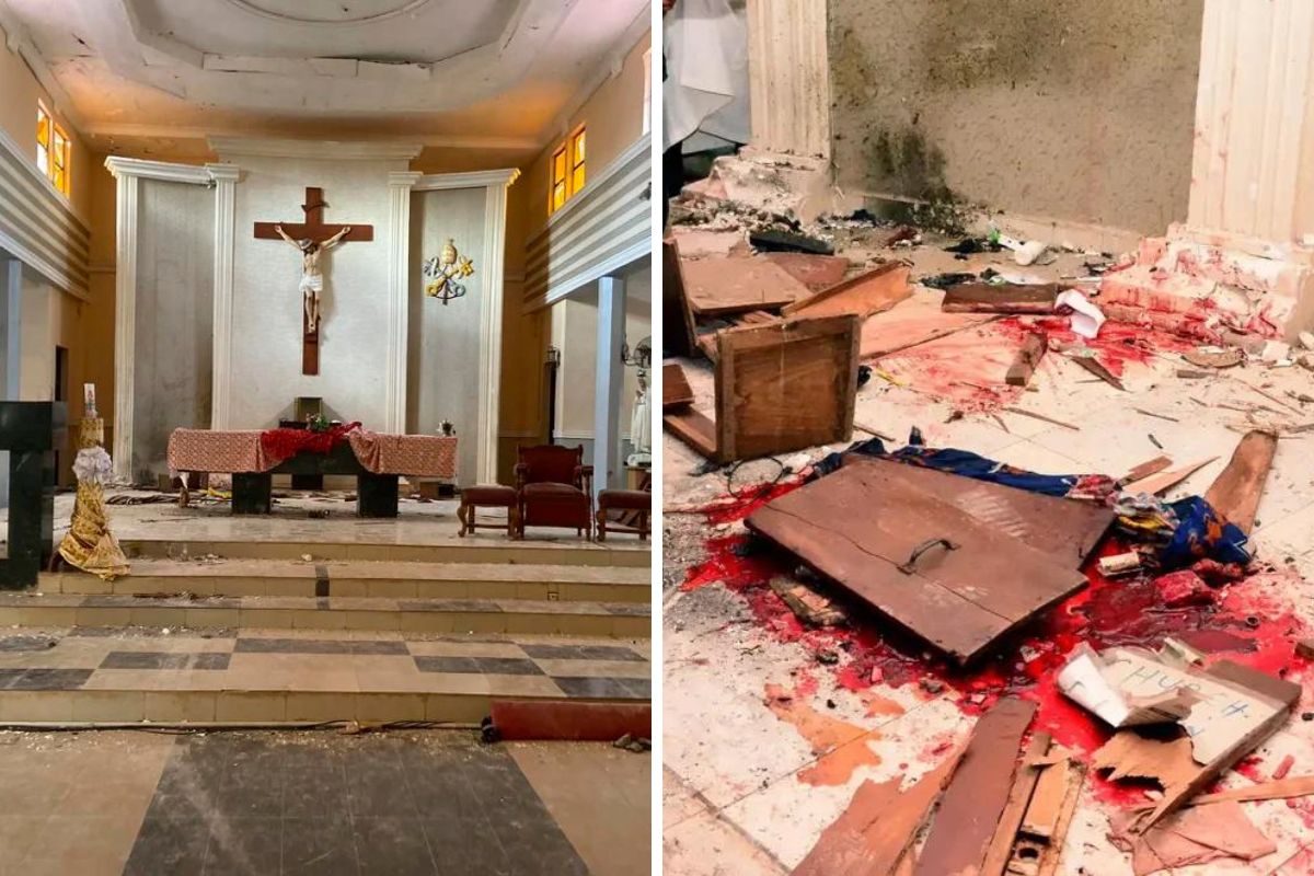 'Esperábamos nuestro turno para morir': sobreviviente de ataque a iglesia