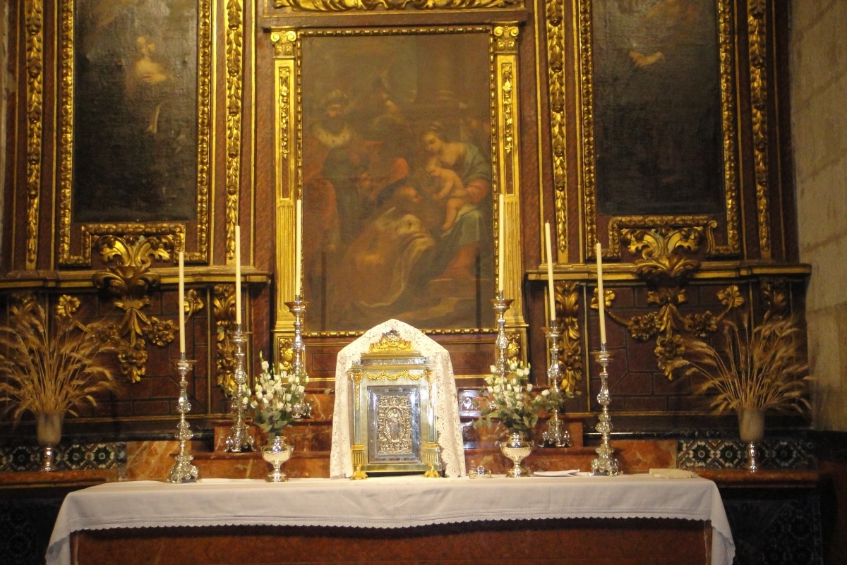 El Sagrario en la iglesia de San Nicolás de Córdoba en España. Foto: Wikimedia Commons.