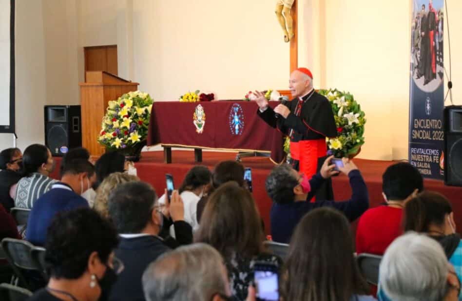 “La sinodalidad no es una moda del Papa Francisco”: Cardenal Aguiar