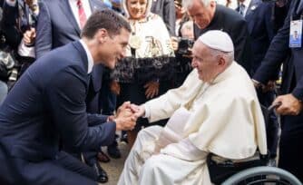 La hermosa metáfora que el Papa le dijo a Justin Trudeau