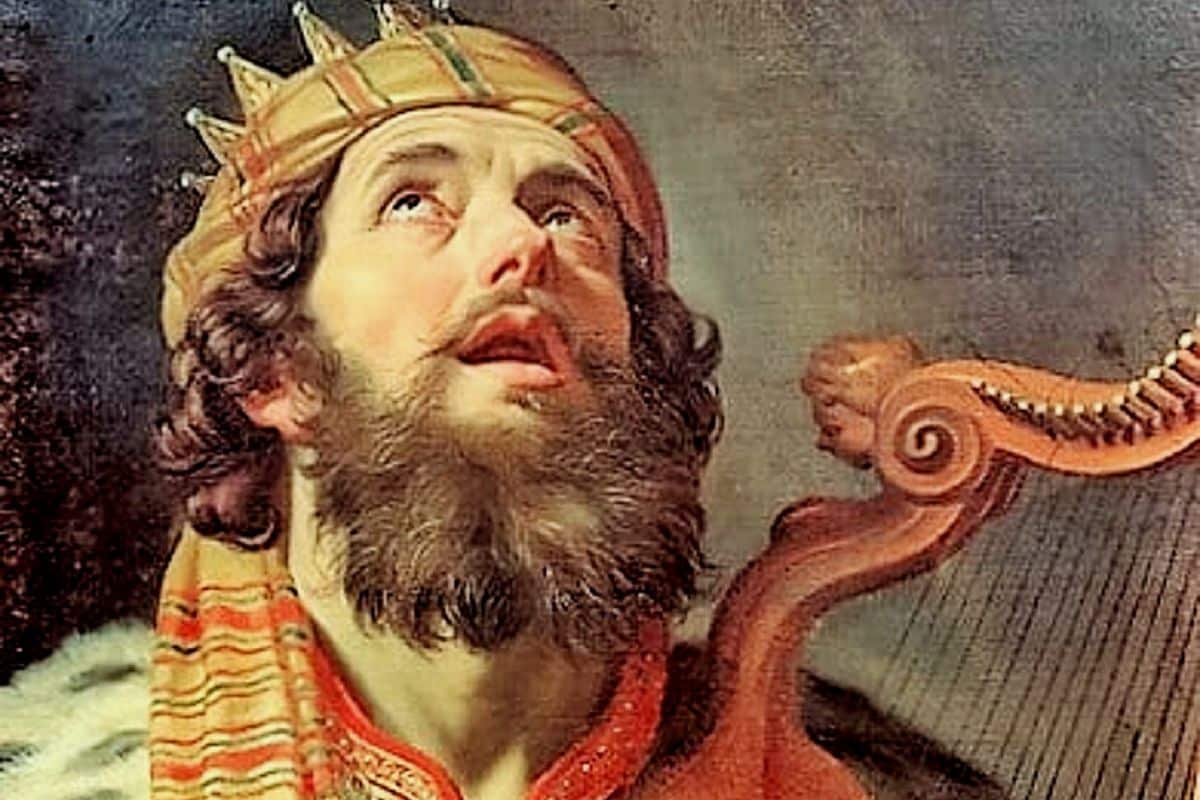 La historia atribuye la autoría de los salmos bíblicos al rey David.