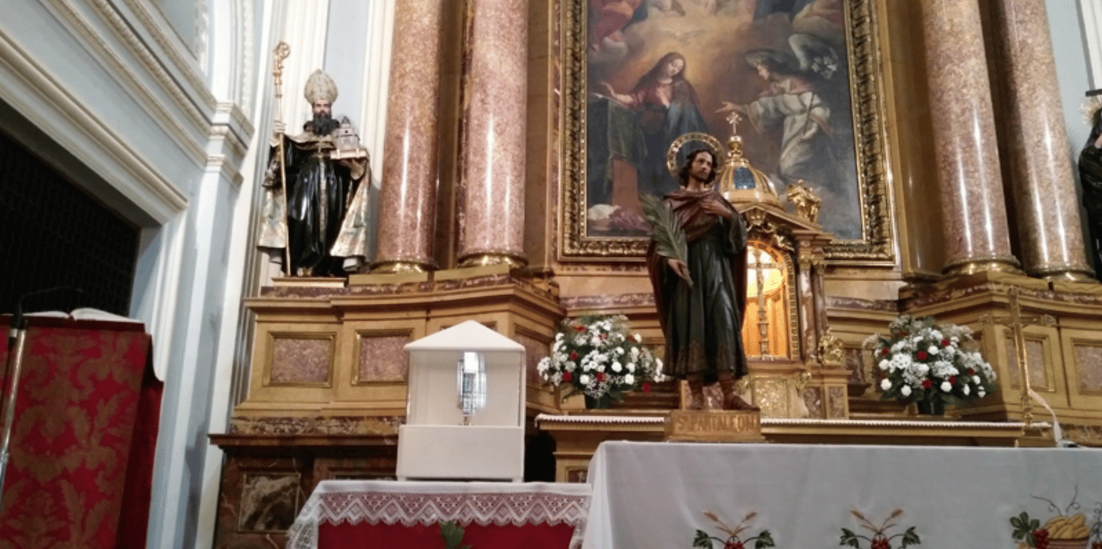 Licuación de la sangre de san Pantaleón / Foto: Arquidiócesis de Madrid