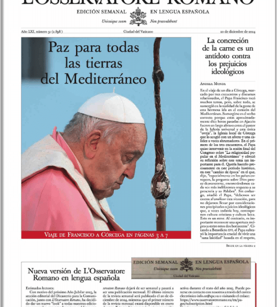 Losservatore romano méxico