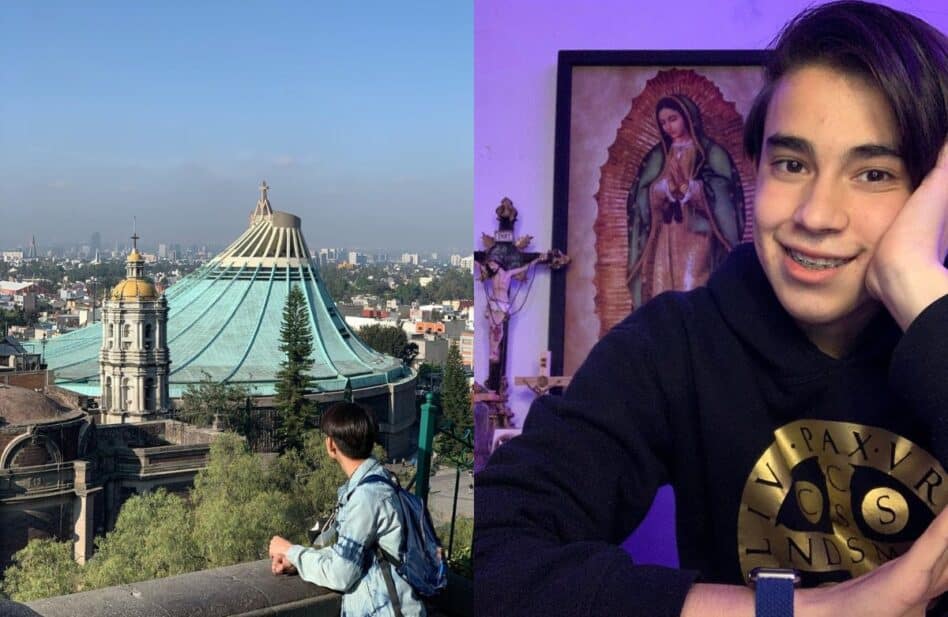 Baruc, el joven que reúne a miles para rezar el Rosario en TikTok