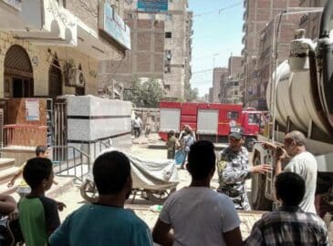 41 personas mueren al incendiarse una iglesia copta en Egipto
