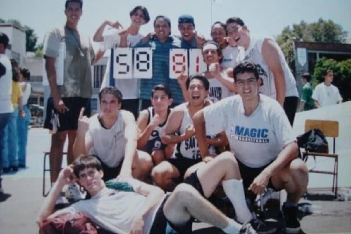 Sus entrenadores le hicieron ver que tenía gran potencial en el basquetbol, entonces, empecé a descubrir esa pasión. Foto: Padre Laureano López Saloma/ Cortesía.