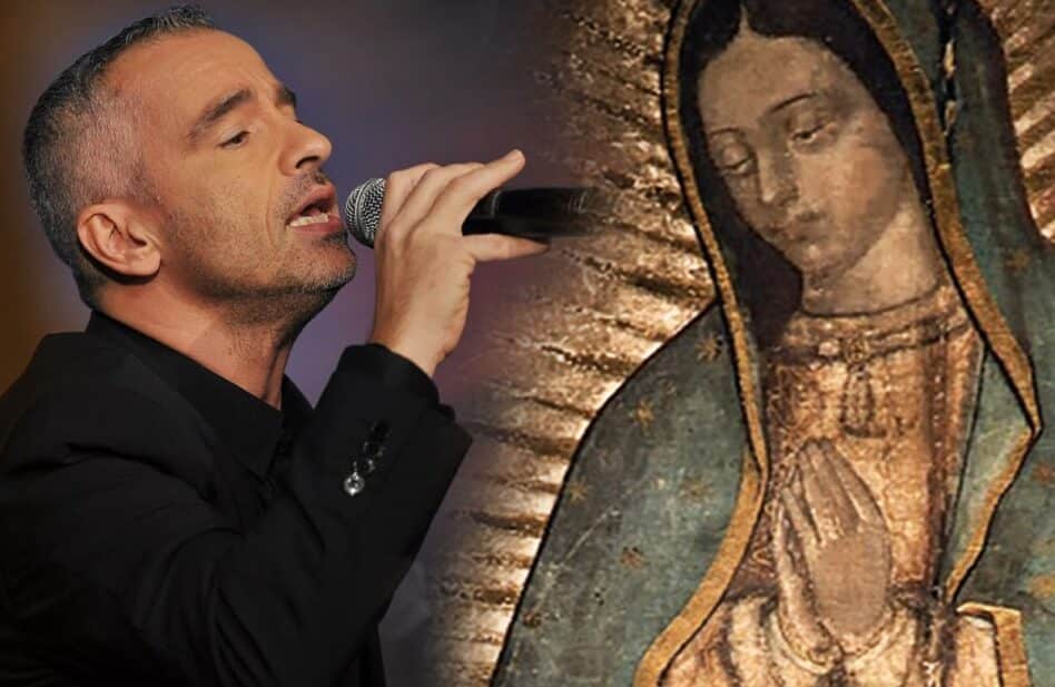 Eros Ramazzotti rinde tributo a la Virgen de Guadalupe con una bella canción