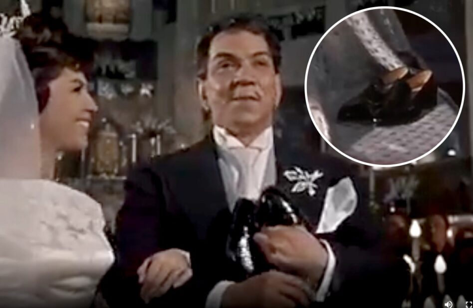 El día que ‘Cantinflas’ olvidó sus zapatos en el altar