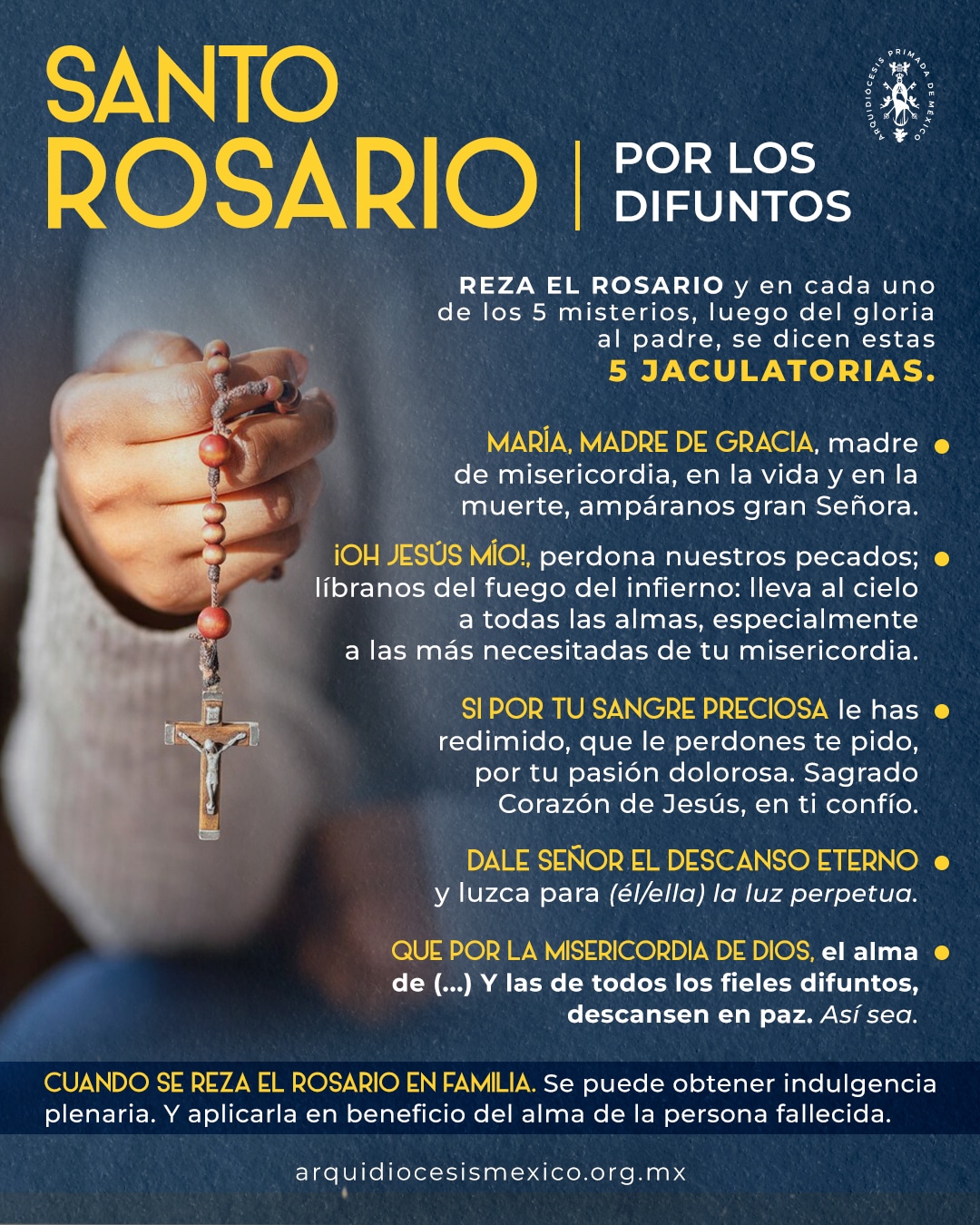 rosario por los difuntos