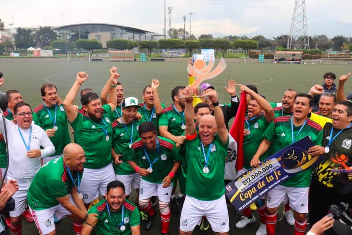 Arquidiócesis de Guadalajara, campeona de la Copa de la fe 2022. Foto: Cortesía.