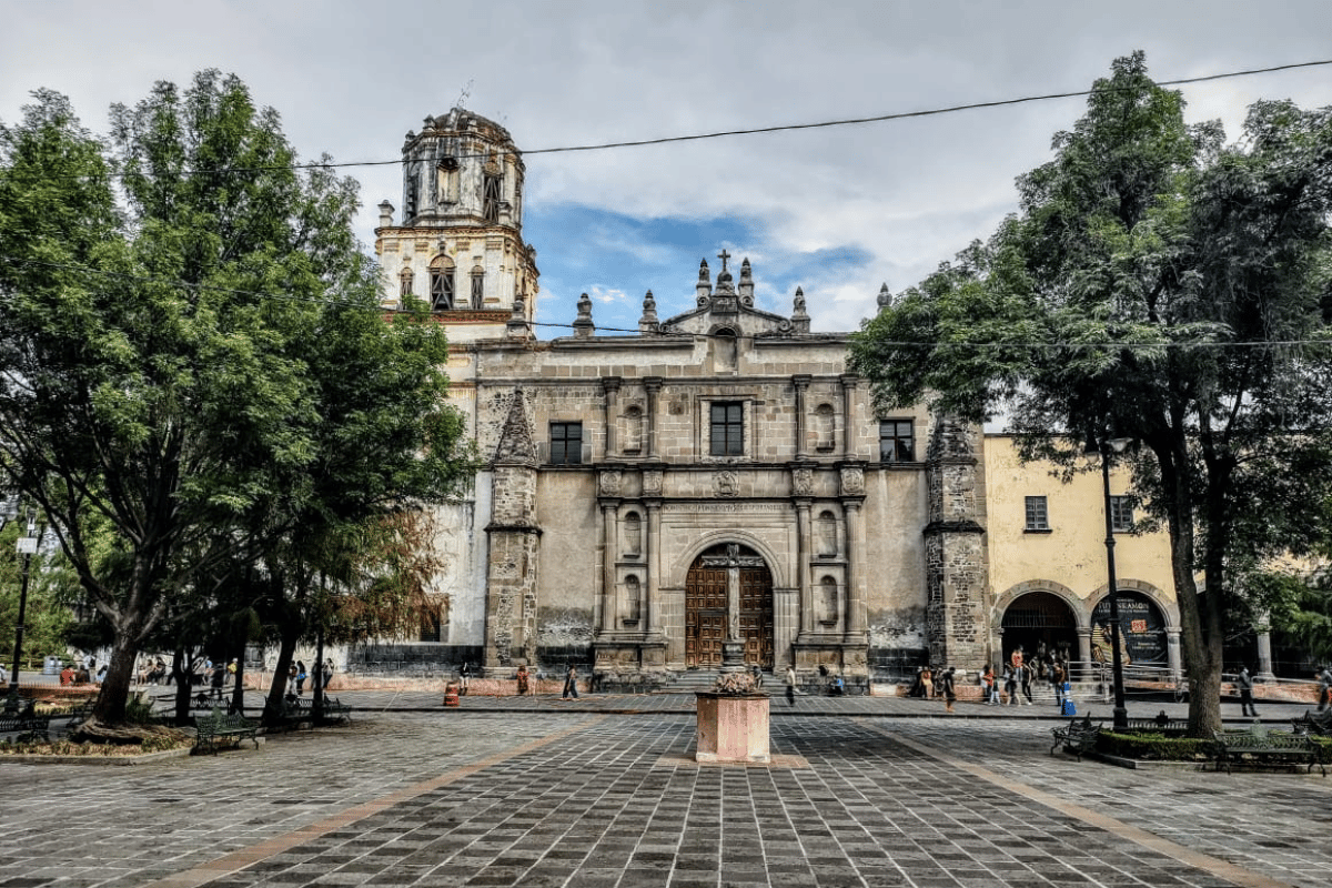 Parroquia San Juan Bautista en Coyoacán