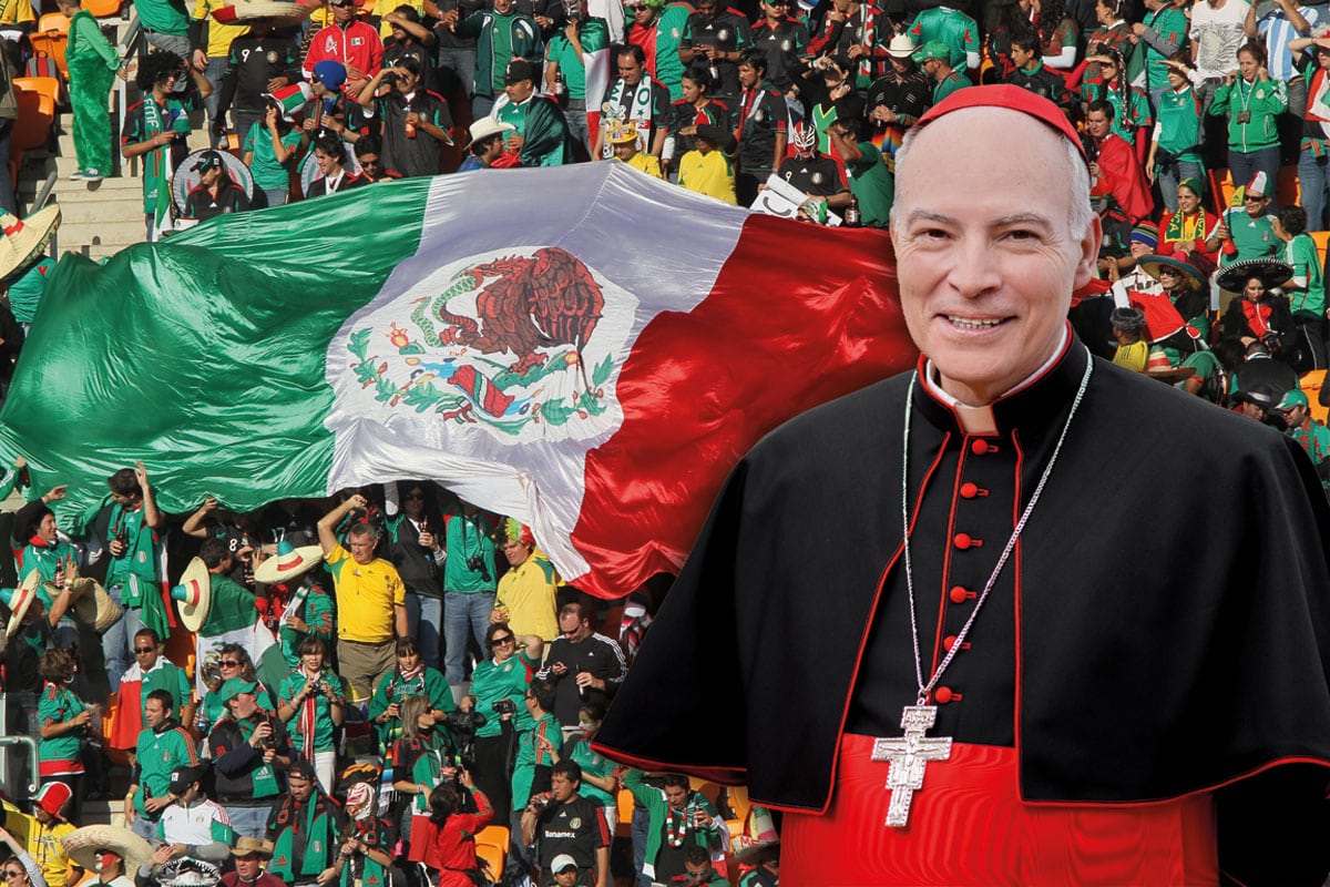 Cardenal Carlos Aguiar mensaje a la selección de futbol