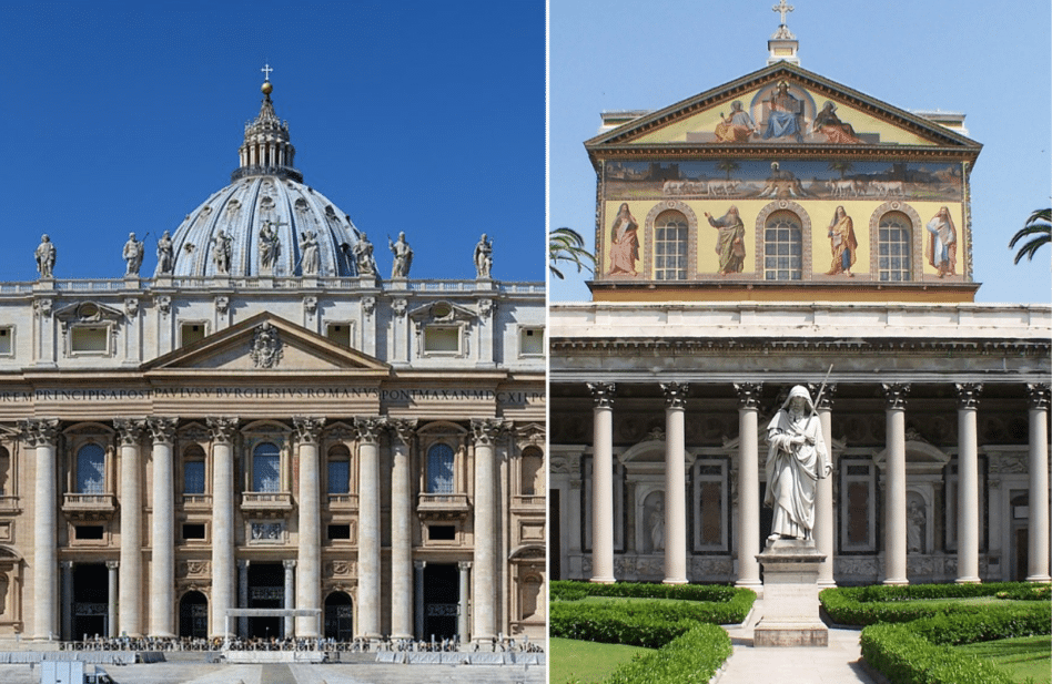 18 de noviembre: Las dedicaciones de las basílicas de San Pedro y San Pablo