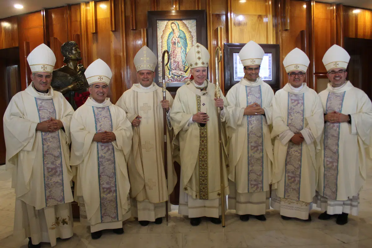 Aguiar y sus obispos auxiliares