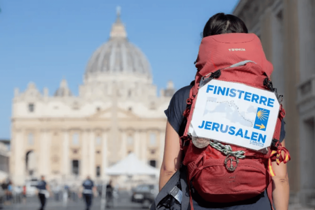 Carlota Valenzuela está por llegar a Jerusalén