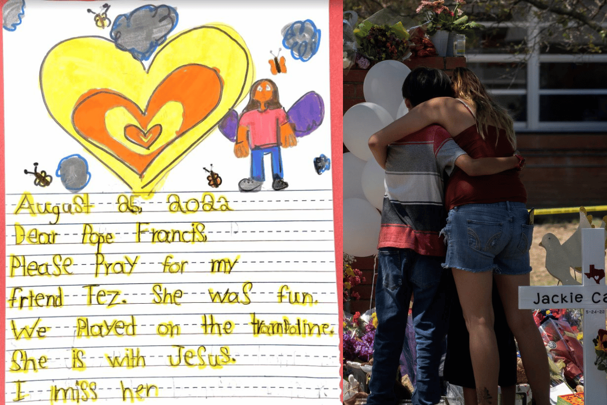 Cartas de niños sobrevivientes del tiroteo en Uvaldo