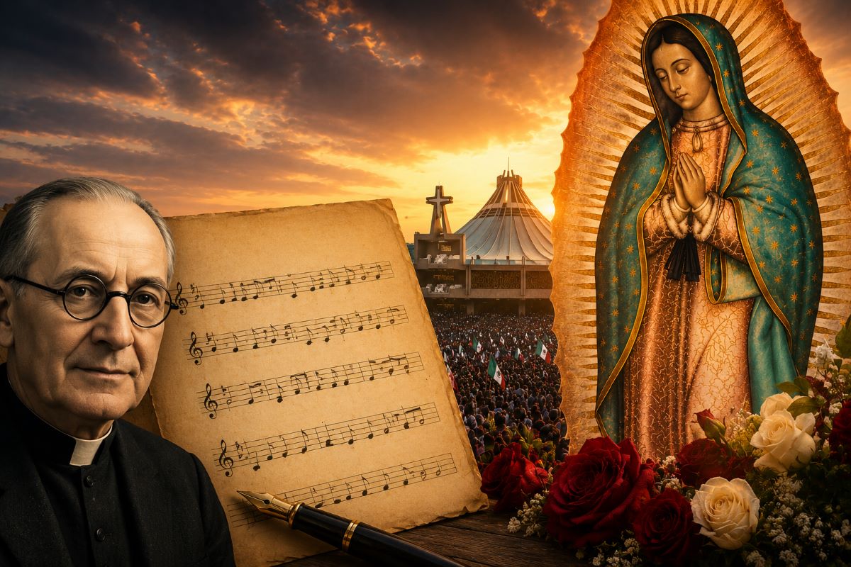 ¿Quién escribió "La Guadalupana"? La historia del himno más famoso a la Virgen