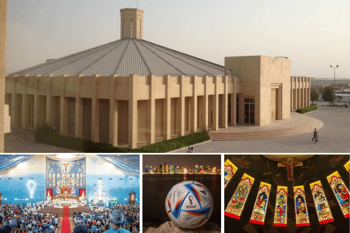 Iglesia Católica de Nuestra Señora del Rosario en Qatar