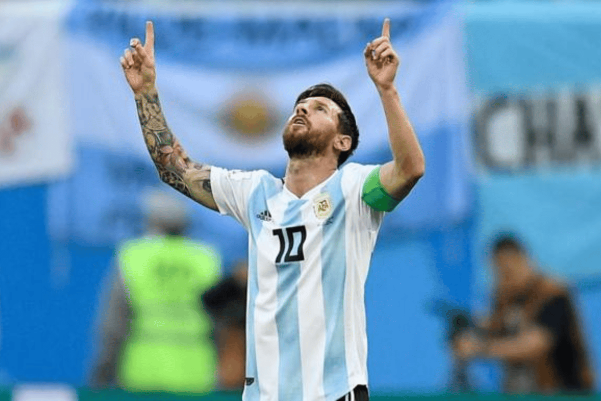 Messi agradece a Dios por su carrera