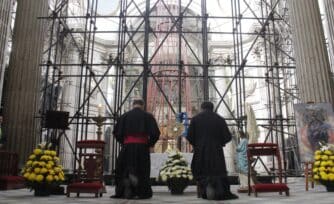 Inician el rescate de la Parroquia de Nuestra Señora de Los Ángeles