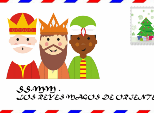 Carta para los Reyes Magos: Para que los niños den gracias por sus regalos