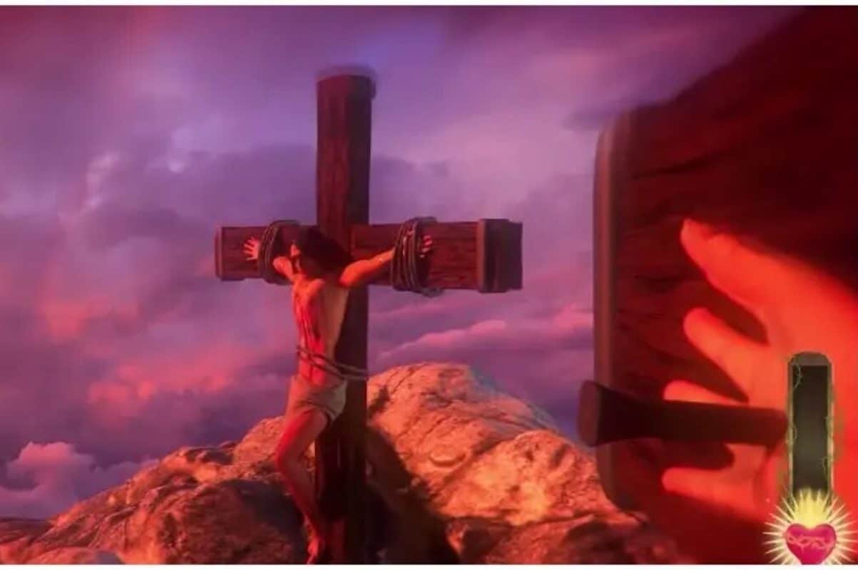 Escena del videojuego Iam Jesus christ / Foto: Especial