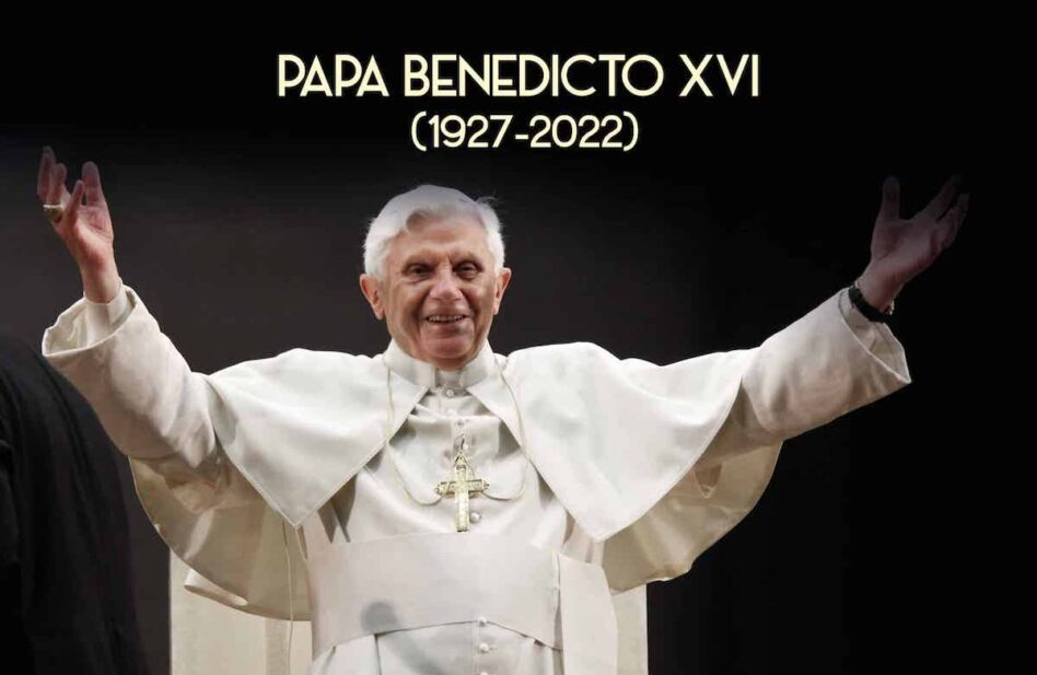 Murió el Papa emérito Benedicto XVI a los 95 años