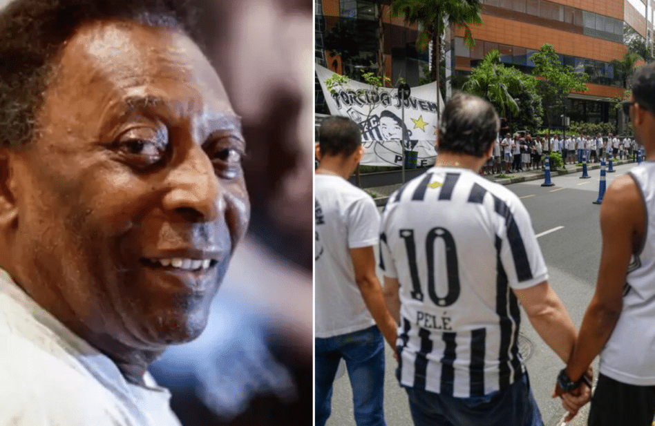 Masiva oración del Padrenuestro por la salud del rey Pelé