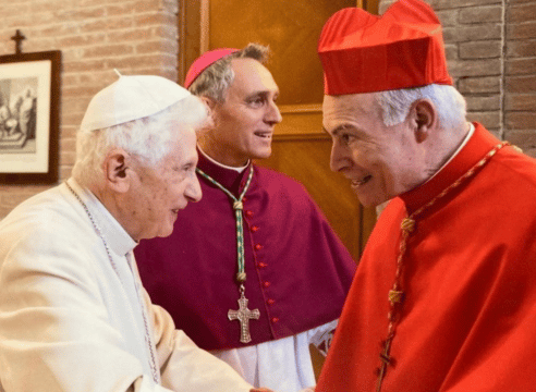 Card. Aguiar: la timidez del Papa Benedicto XVI convertida en ternura