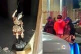 Una estatua de san Miguel arcángel evitó el robo en una iglesia