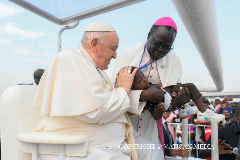El Papa Francisco en su viaje apostólico en República del Congo y Sudán del Sur / Foto: Vatican Media