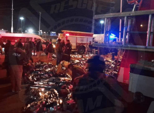 Ofician Misa por los 39 migrantes fallecidos en incendió en Ciudad Juárez