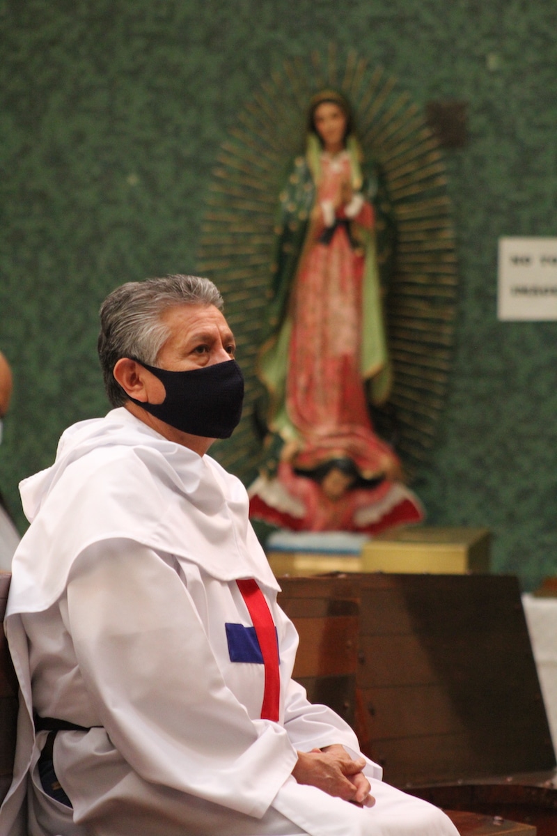 Fray Samuel Guerrero, sacerdote de la Arquidiócesis de México / Foto: Roberto Alcántara