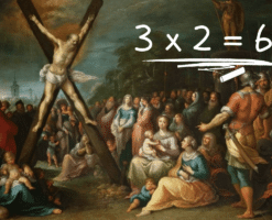 ¿Sabías que el signo de multiplicar está inspirado en la cruz de un santo?