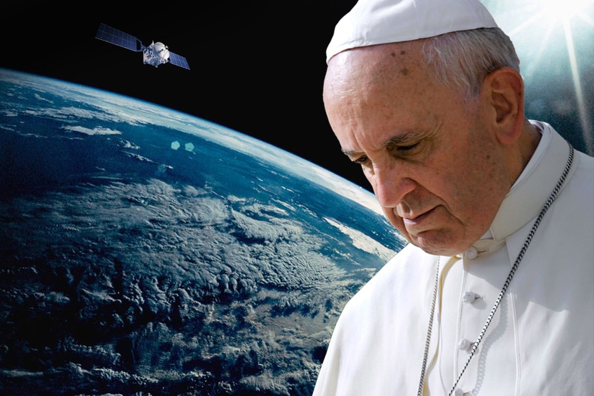 La voz del Papa Francisco se escuchará en el espacio